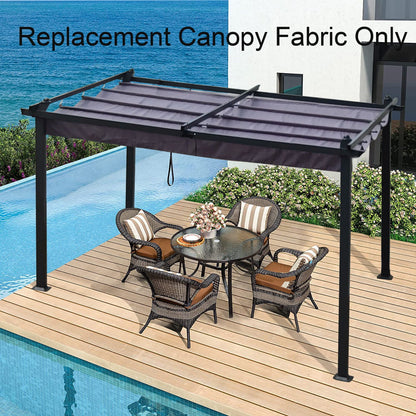 Replacement Pergola Canopy Top Cover Fabric