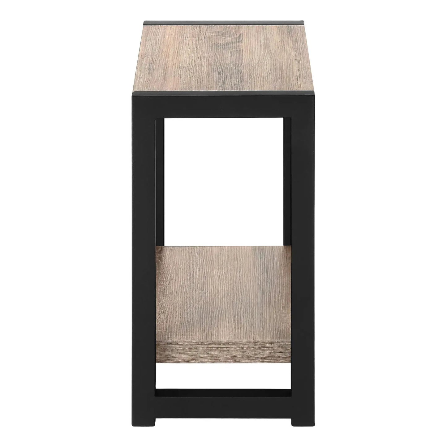 Accent Side Table with Two Tiers in Modern Style