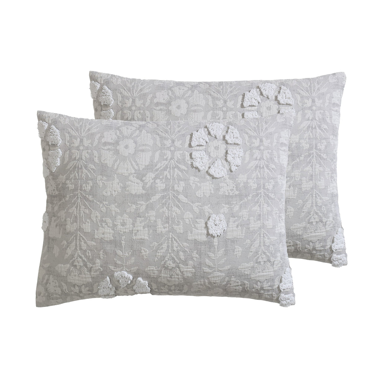 Tacey 5 Piece Textured And Cotton Bedding