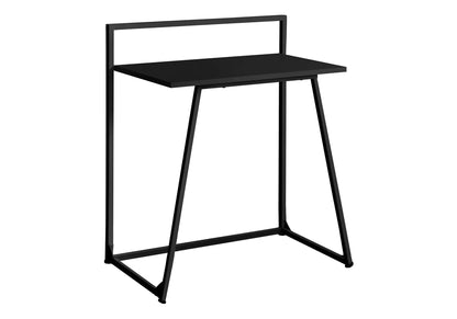 Black metal computer desk frame with angled legs by Unique Piece Furniture on Tampa Home & Garden Store