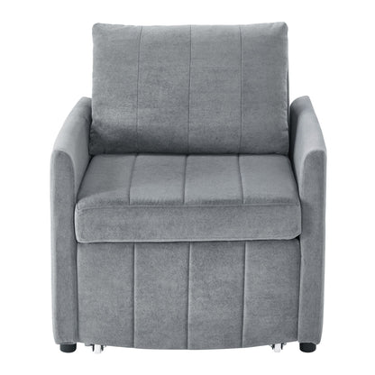 Convertible Sleeper Sofa and Storage Pockets
