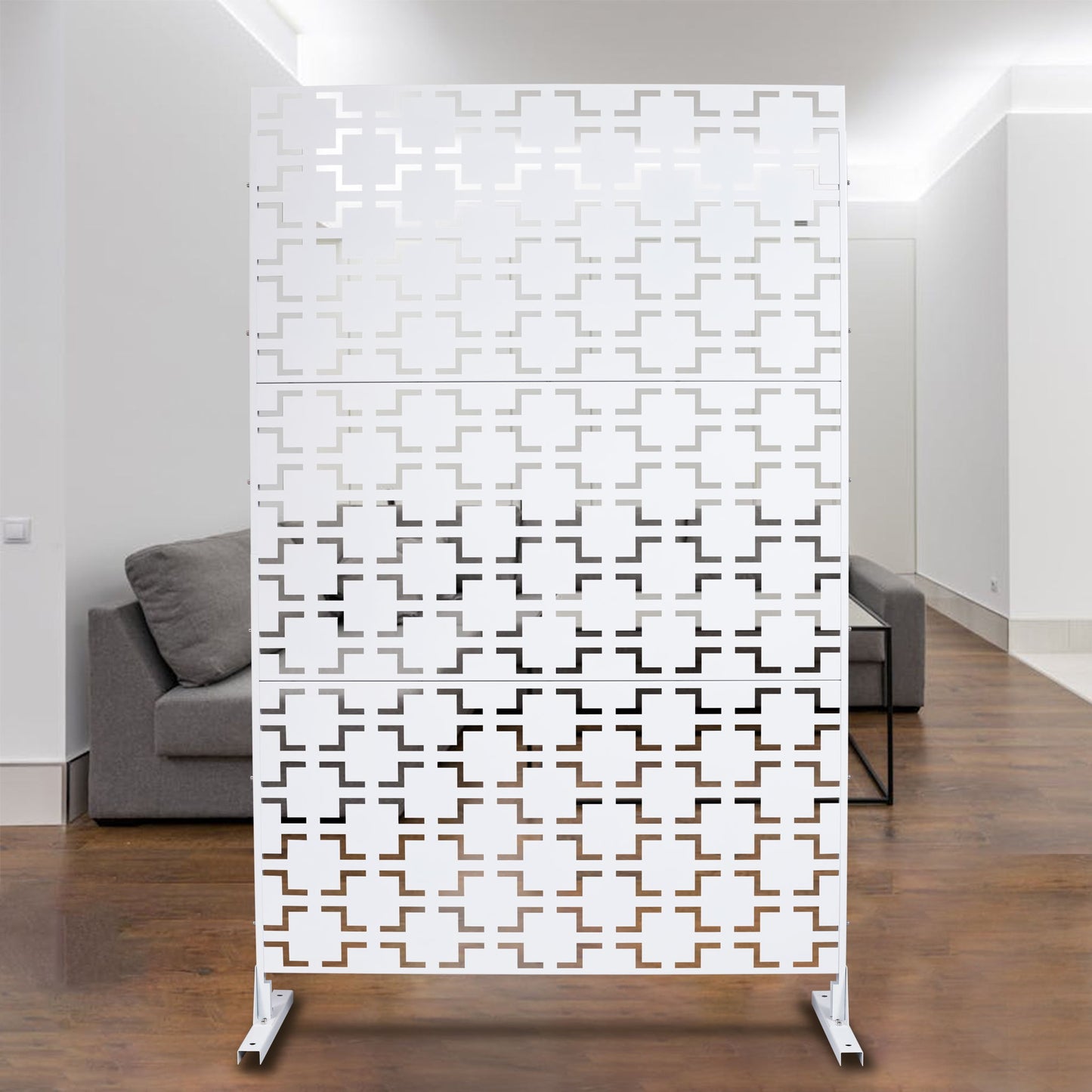 Sturdy Metal Outdoor and Indoor Privacy Screen