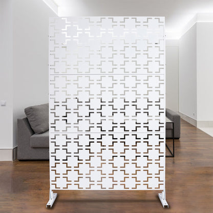 Sturdy Metal Outdoor and Indoor Privacy Screen