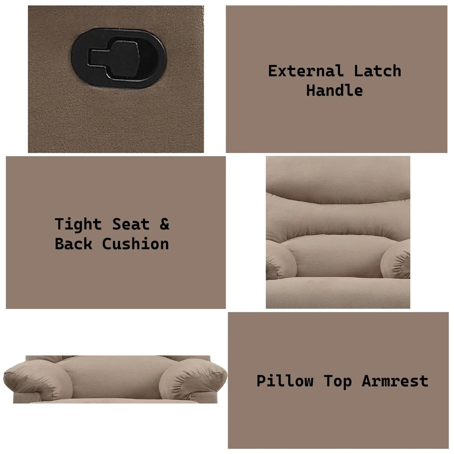 Lux Arcadia Micro Motion Glider Recliner