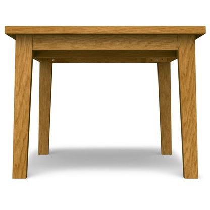 Eastwood Handcrafted Dining Table by Unique Piece Furniture, natural oak finish, square legs on Tampa Home & Garden Store