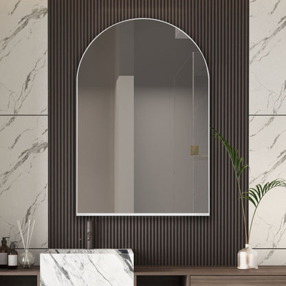 Arched recessed medicine cabinet with adjustable shelves by HouseOfZazla on Tampa Home & Garden Store