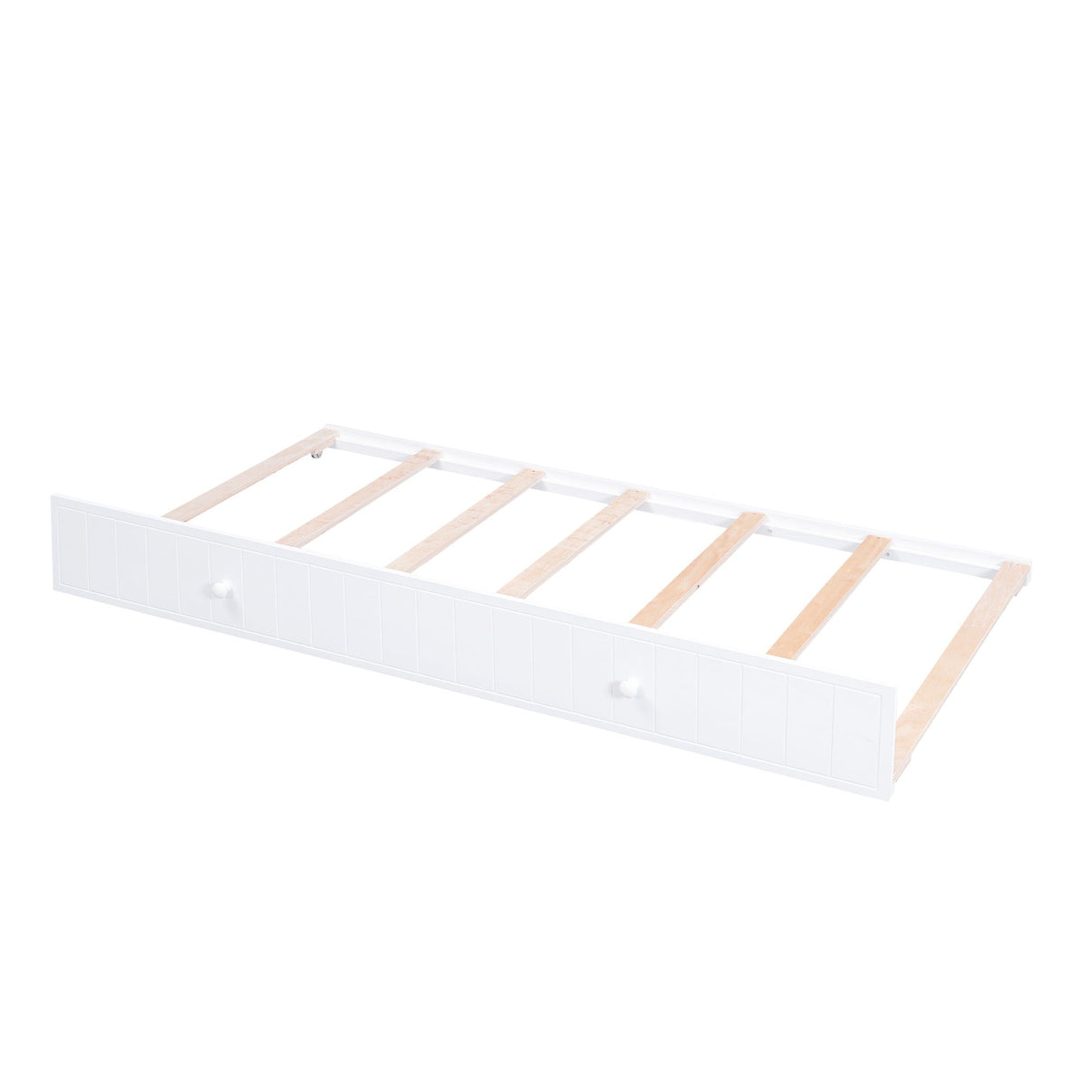 Daybed frame with storage drawers and slat base in white by HouseOfZazla on Tampa Home & Garden Store