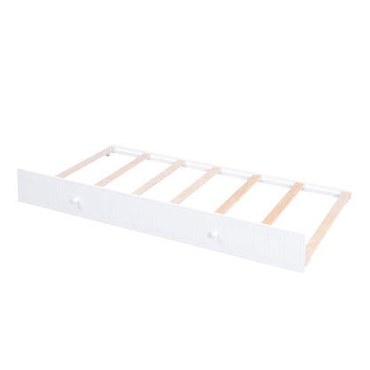 Daybed frame with storage drawers and slat base in white by HouseOfZazla on Tampa Home & Garden Store