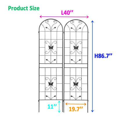 Garden Metal Trellis for Climbing Plants