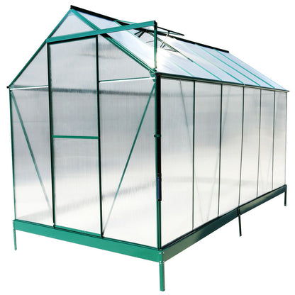 Heavy Duty Polycarbonate Greenhouse Kit and Door