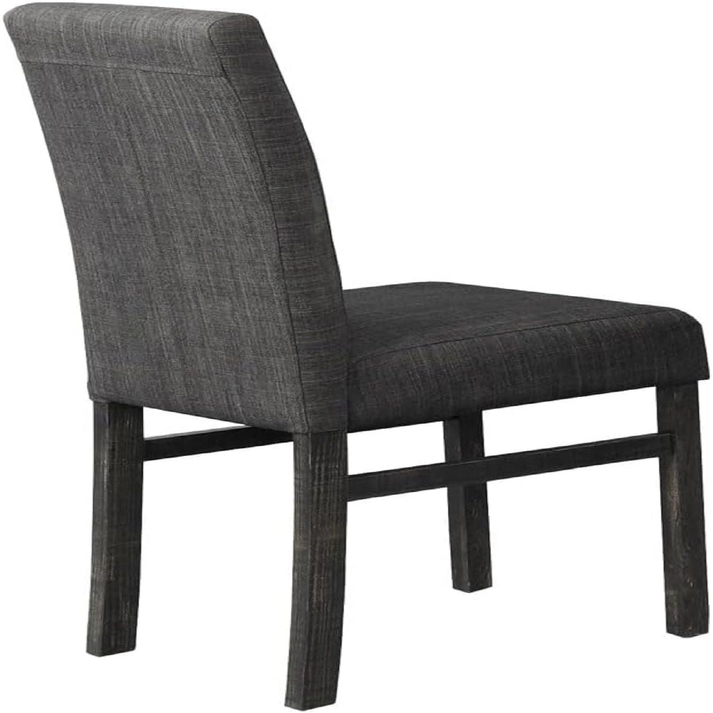 Transitional Upholstered Dining Chair For Kitchen