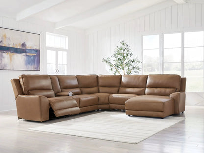 DeepWakes Power Reclining Sectional with Chaise