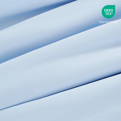 1-Piece Cooling DA Comforter Ice icy blue fabric with diagonal folds HouseOfZazla on Tampa Home & Garden Store