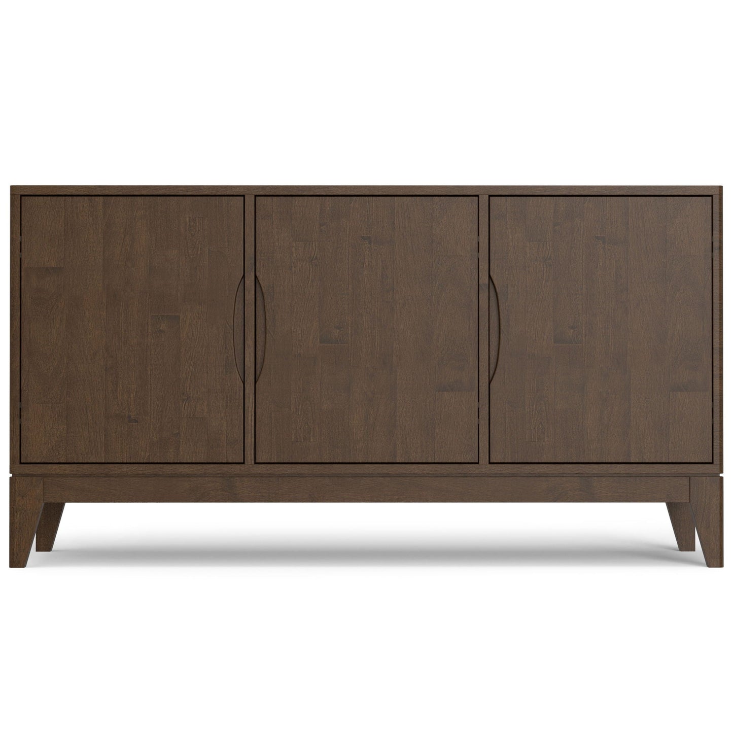Harper 3-door sideboard buffet in walnut brown wood, HouseOfZazla on Tampa Home & Garden Store