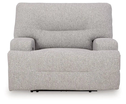 Acklen Place Power Reclining Sectional Pewter