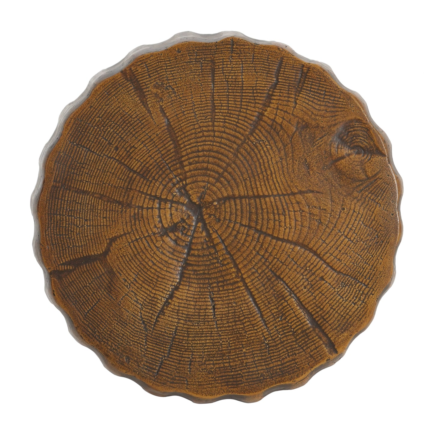 Rustic Tree Stump Outdoor and Indoor Table