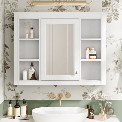 Wall Mounted Medicine Cabinet with Mirror