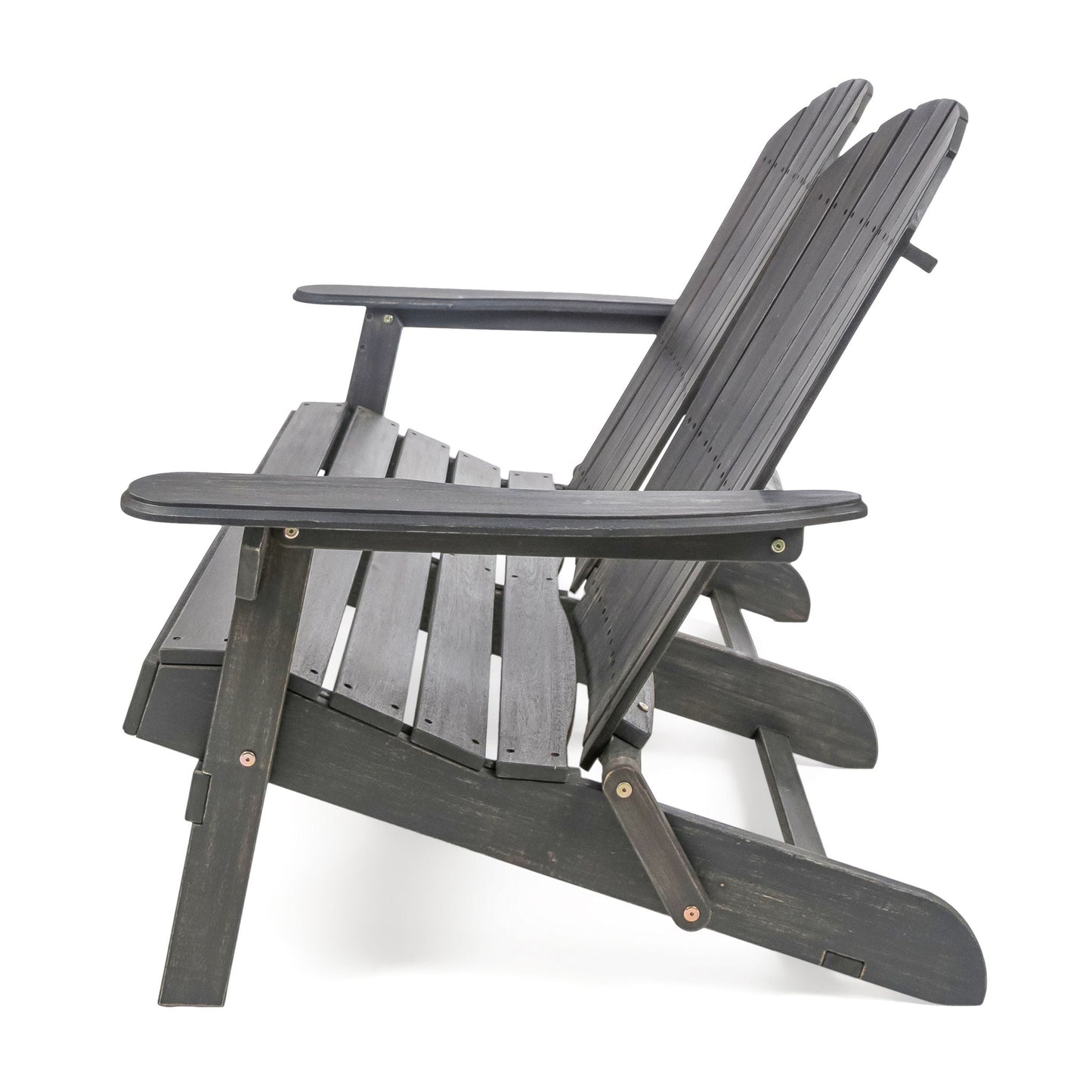 Adirondack Rocking Loveseat For Patio And Garden
