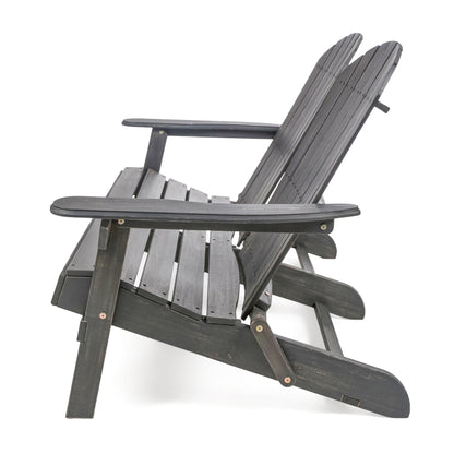 Adirondack Rocking Loveseat For Patio And Garden