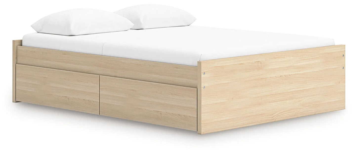 Onita Platform Bed storage with 2 underbed drawers Unique Piece Furniture on Tampa Home & Garden Store