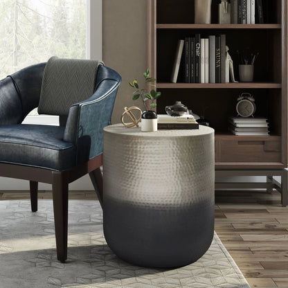 Nova Handcrafted Metal Side Table With Boho Style
