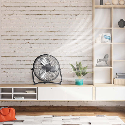 3 Speed Heavy Duty Metal Floor Fan and Tilt Head