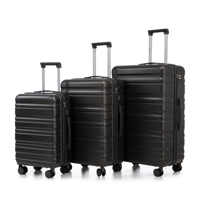 3-piece hard case luggage set in dark gray by HouseOfZazla HIFINE TOURIST on Tampa Home & Garden Store