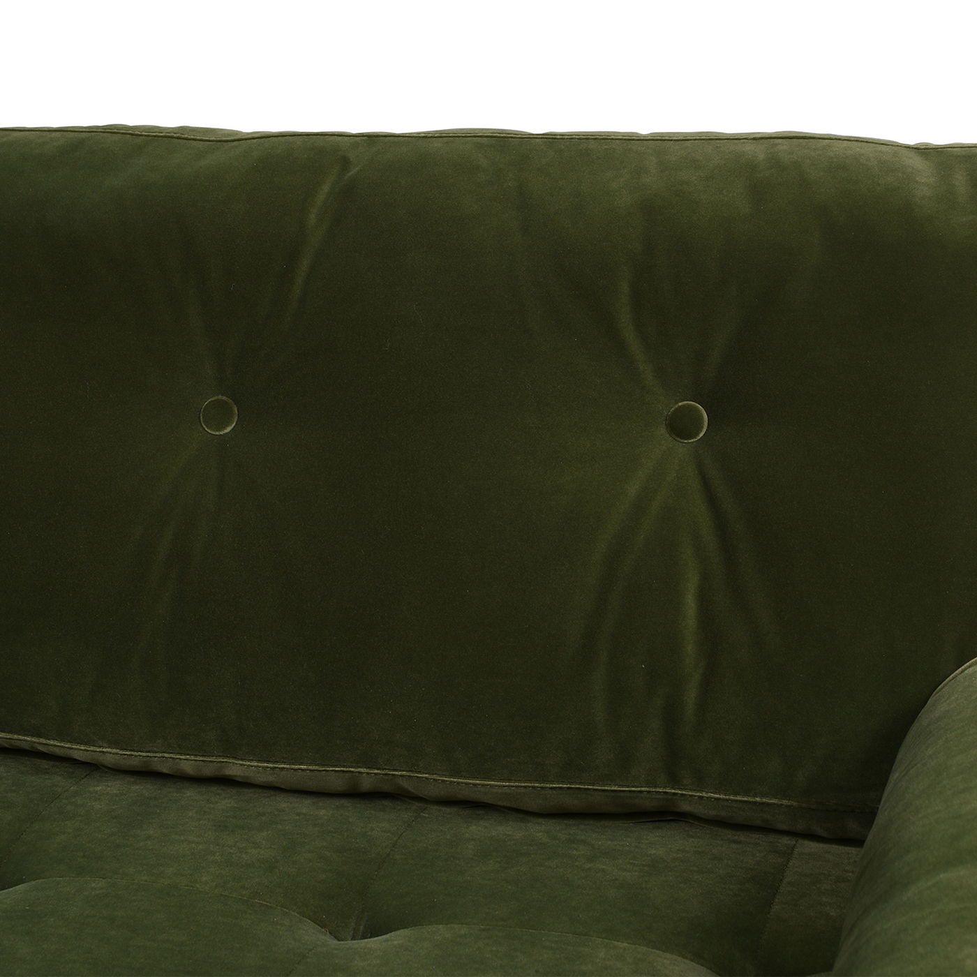 Mid Century Modern Olive Sofa for Stylish Living