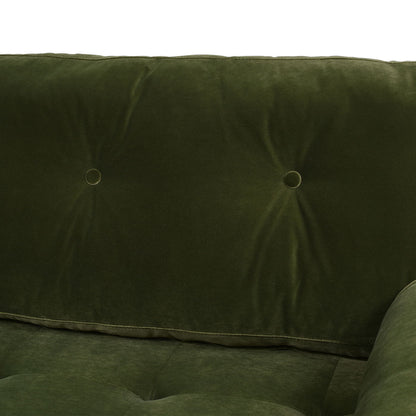 Mid Century Modern Olive Sofa for Stylish Living