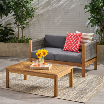Charlotte 4 Seater Outdoor Chat Set with Rope