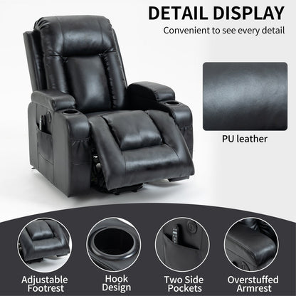 Infinite Position Power Lift Recliner for Elderly
