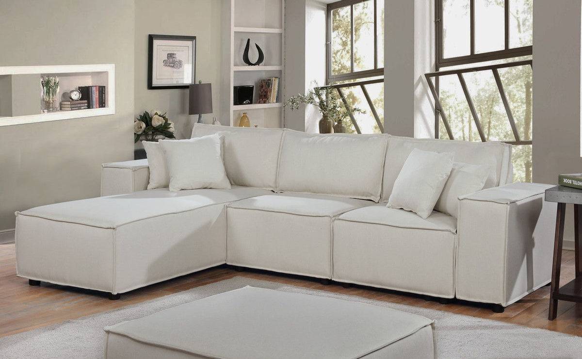 Harvey Contemporary Sofa and Reversible Chaise