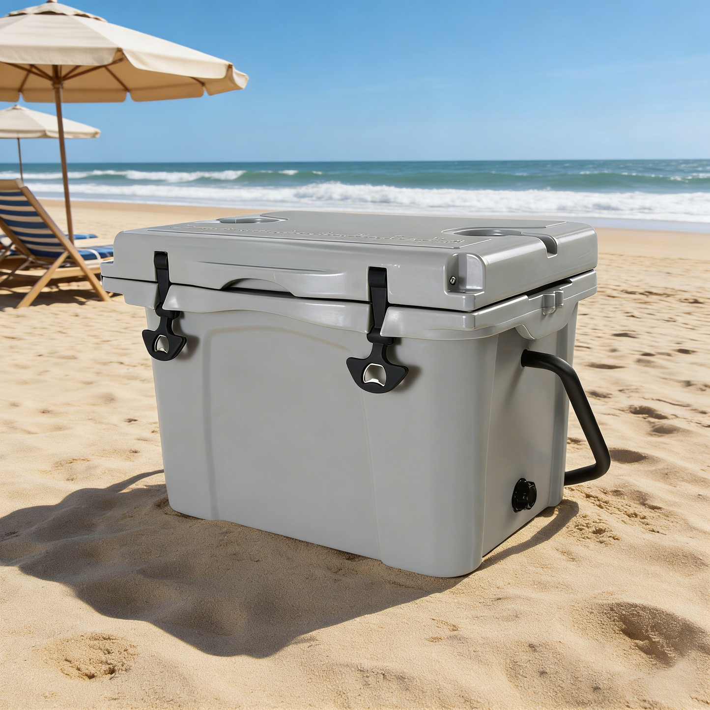 25qt Portable Cooler with Extended Ice Retention