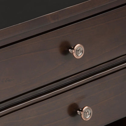 Carlton Bedside Table Handcrafted Solid Wood