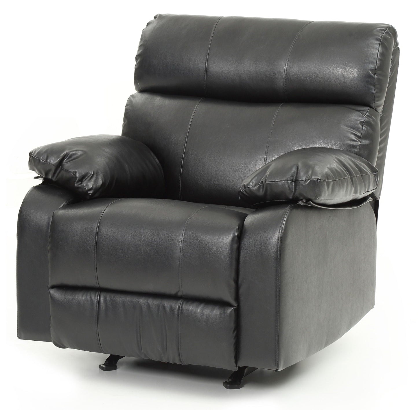 Modern Pub Back Rocker Recliner and Steel Frame