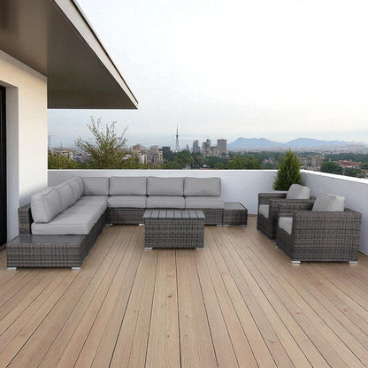 Comfortable Outdoor Sectional and Lounge Set