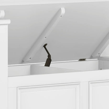 Amherst Small Transitional Entryway Storage Bench