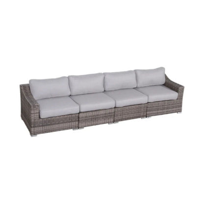 Fully Assembled Rattan Wicker Outdoor Sectional