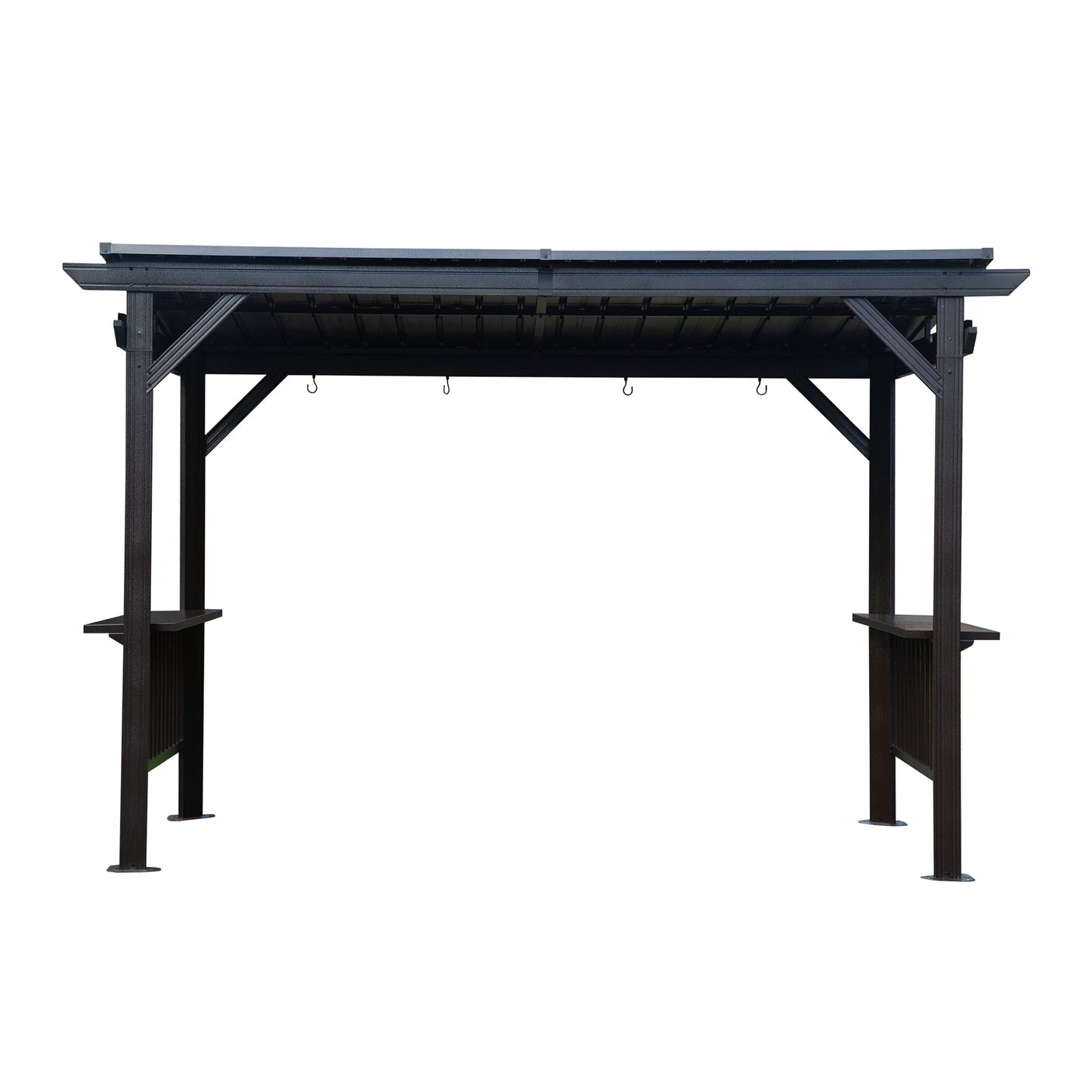 Durable 6.5x12FT Hardtop And Patio Grill Gazebo