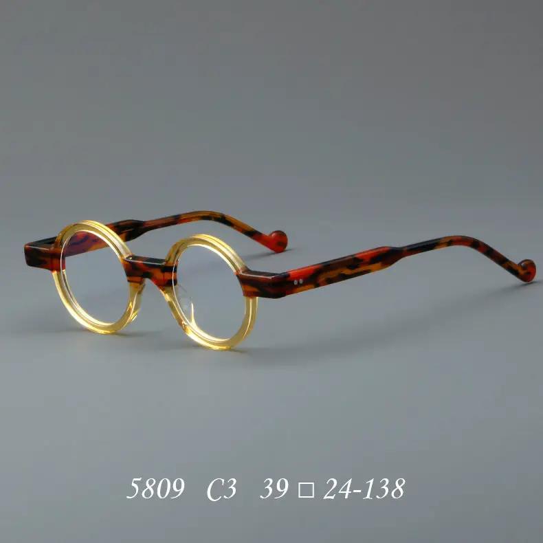 Retro acetate round glasses with gold rims and tortoiseshell arms, FLIPSTYLEZLLC on Tampa Home & Garden Store