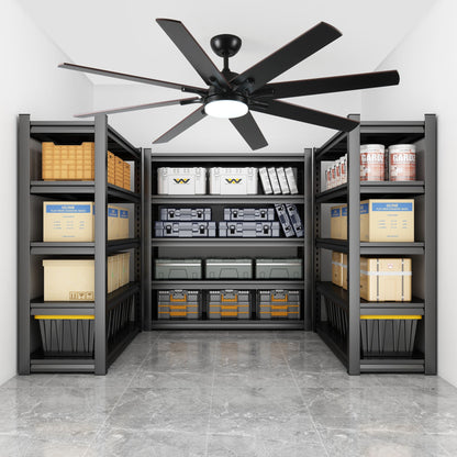 Indoor Outdoor Ceiling Fan With Remote and Light