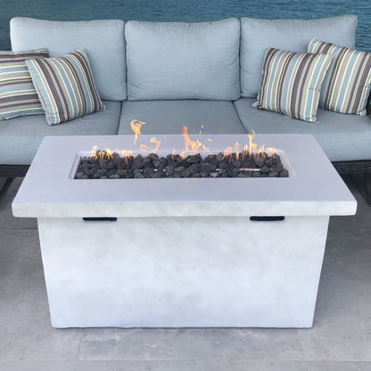 Concrete Propane Fire Pit and Steel Base