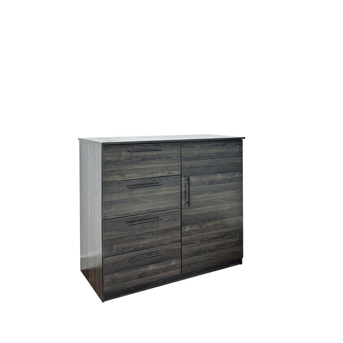 Robin Gentleman’s Chest with extra deep storage, dark gray wood, HouseOfZazla dresser on Tampa Home & Garden Store