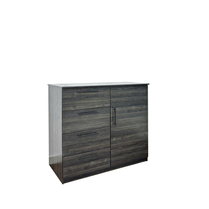 Robin Gentleman’s Chest with extra deep storage, dark gray wood, HouseOfZazla dresser on Tampa Home & Garden Store