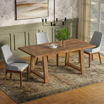 Whitley Dining Table with Mango Wood Eco Finish