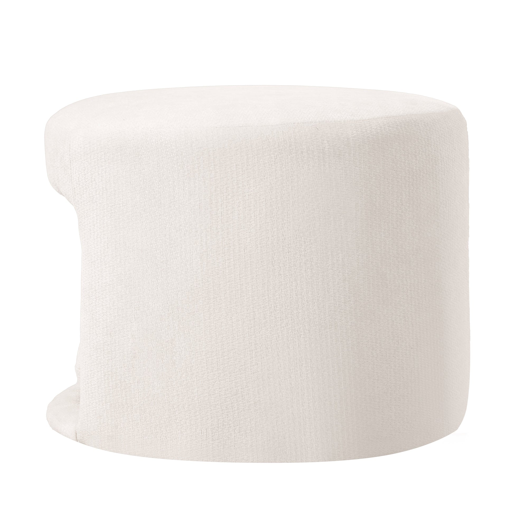 Beige Pet-Friendly Ottoman by HouseOfZazla with removable pet cushion and hidden nook on Tampa Home & Garden Store