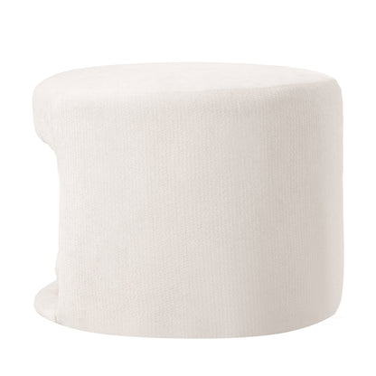 Beige Pet-Friendly Ottoman by HouseOfZazla with removable pet cushion and hidden nook on Tampa Home & Garden Store