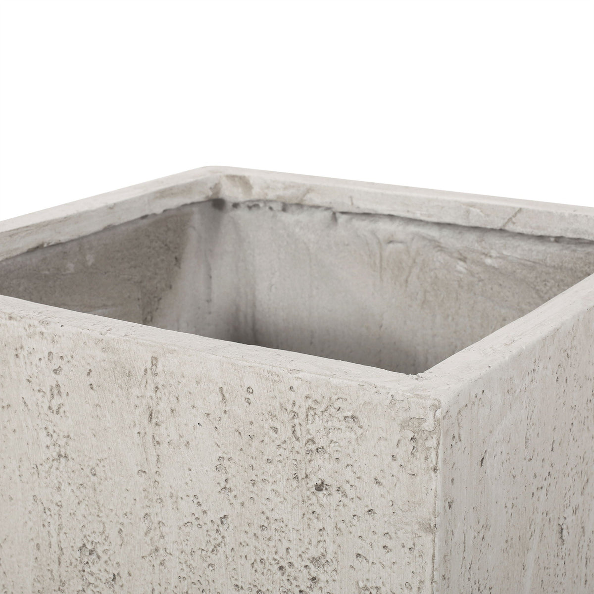 Modern Outdoor Planter in gray concrete by HouseOfZazla on Tampa Home & Garden Store