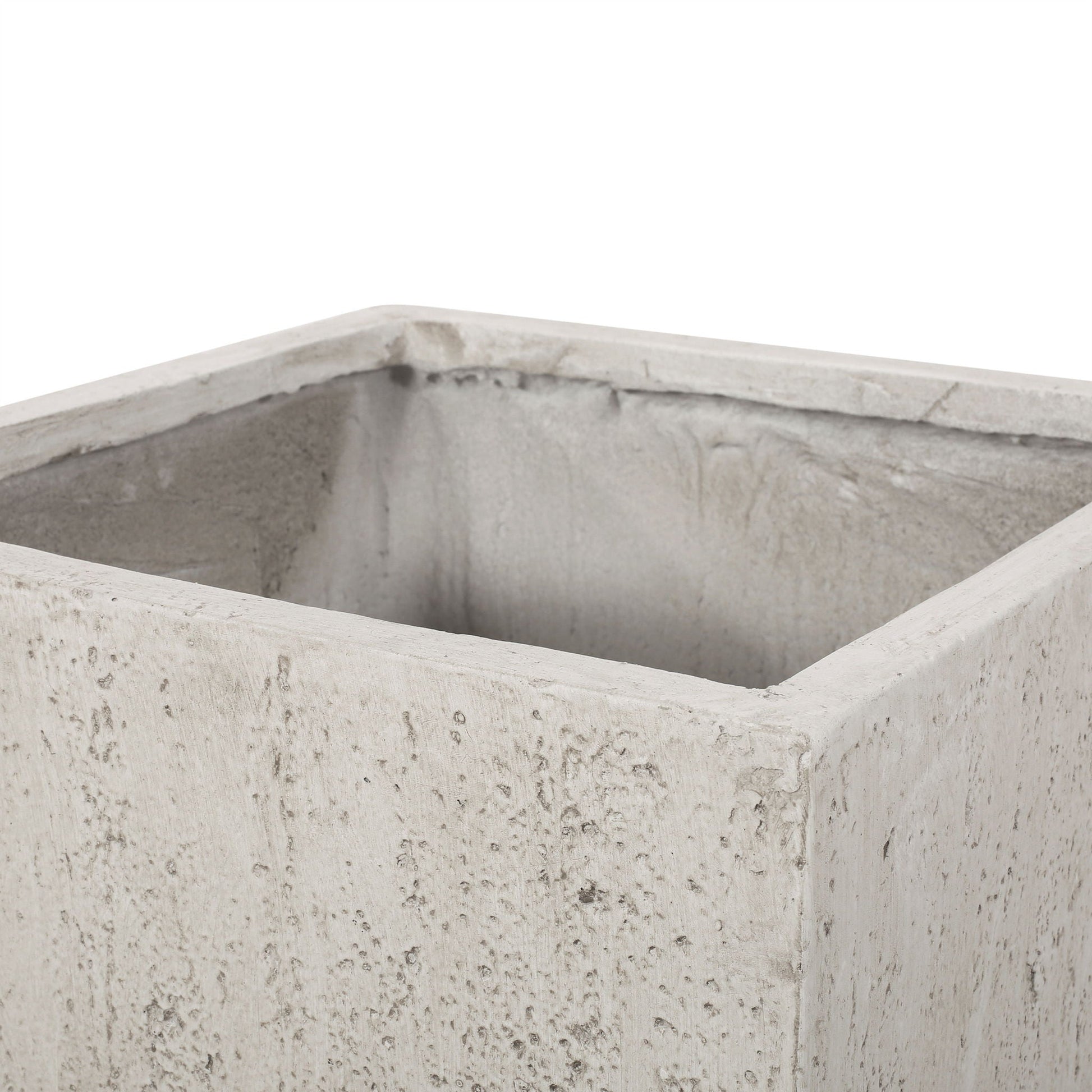 Modern Outdoor Planter in gray concrete by HouseOfZazla on Tampa Home & Garden Store