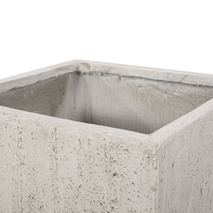 Modern Outdoor Planter in gray concrete by HouseOfZazla on Tampa Home & Garden Store